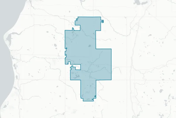 Baldwin Community Schools — detail map
