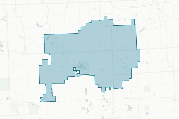 Dryden Community Schools — detail map