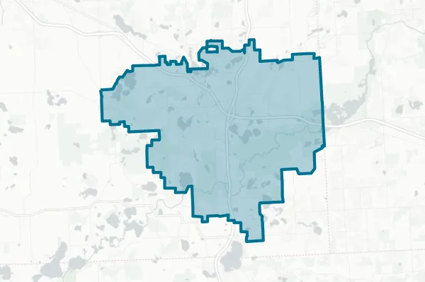 Brighton Area Schools — detail map