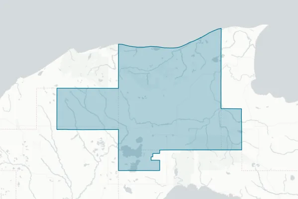 Tahquamenon Area Schools — detail map