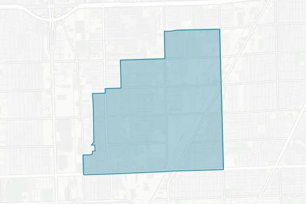 Van Dyke Public Schools — detail map