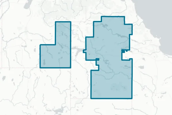 Nice Community School District — detail map