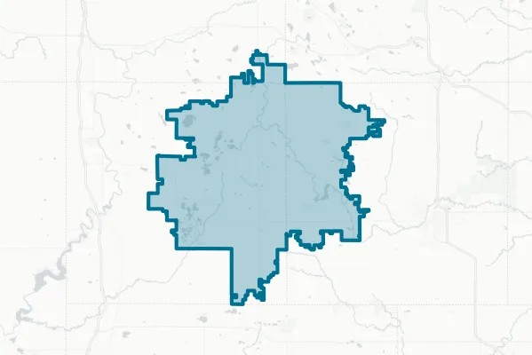 Chippewa Hills School District — detail map