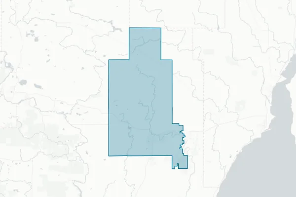 North Central Area Schools — detail map