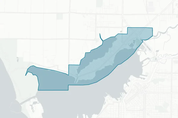 North Muskegon Public Schools — detail map