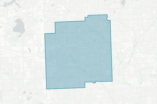 Farmington Public School District — detail map