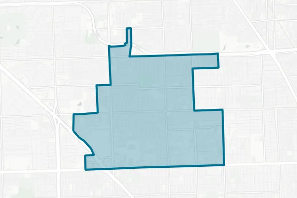 School District of the City of Oak Park — detail map