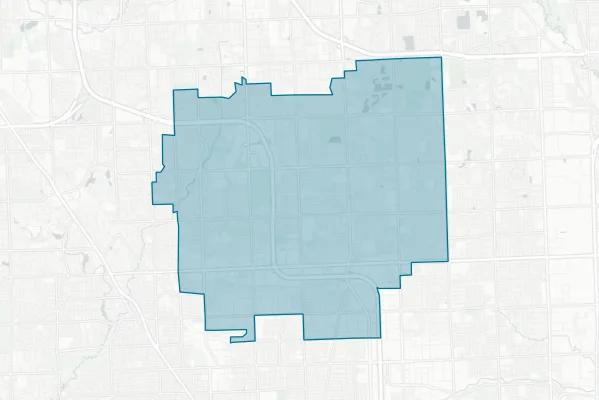 Troy School District — detail map