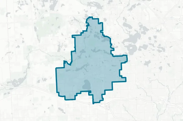 Walled Lake Consolidated School District — detail map