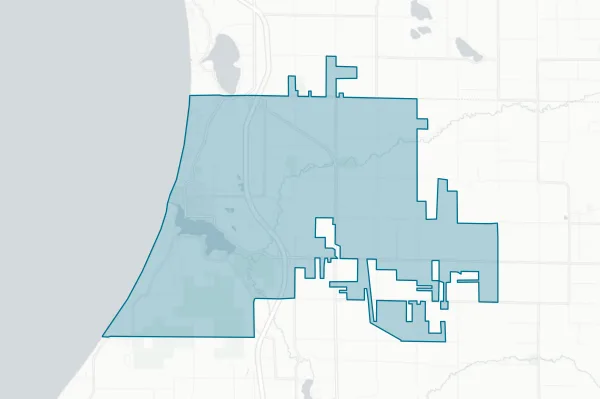 Pentwater Public Schools — detail map