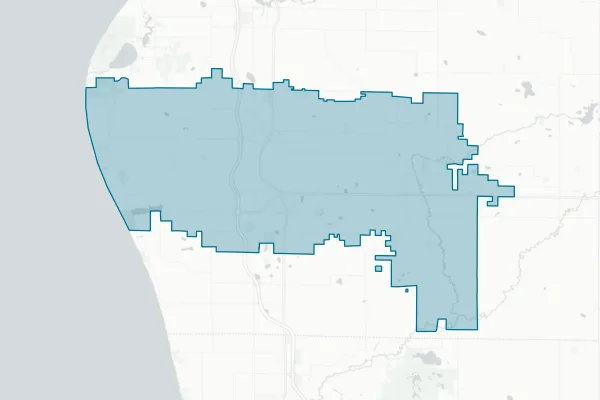 Shelby Public Schools — detail map