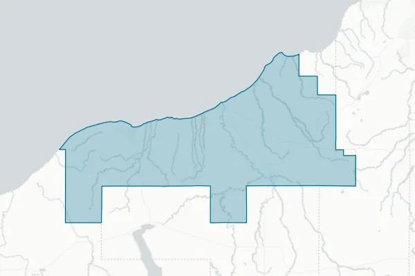 Ontonagon Area School District — detail map