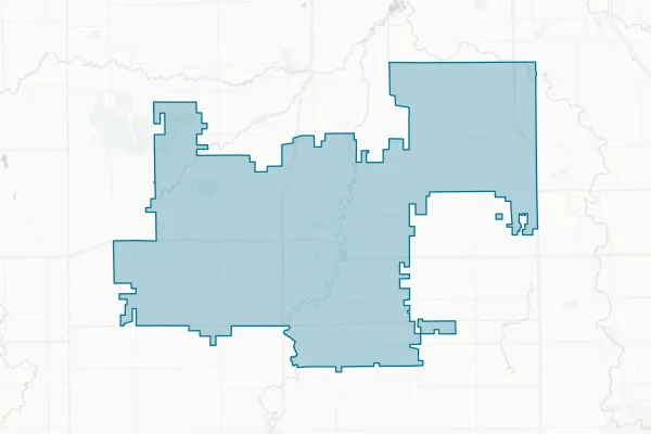 Chesaning Union Schools — detail map