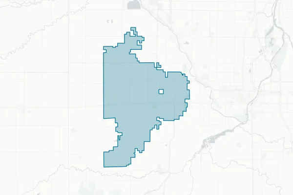 Hemlock Public Schools — detail map