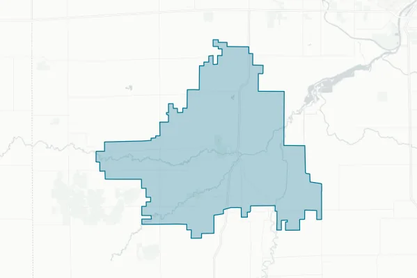 St. Charles Community Schools — detail map