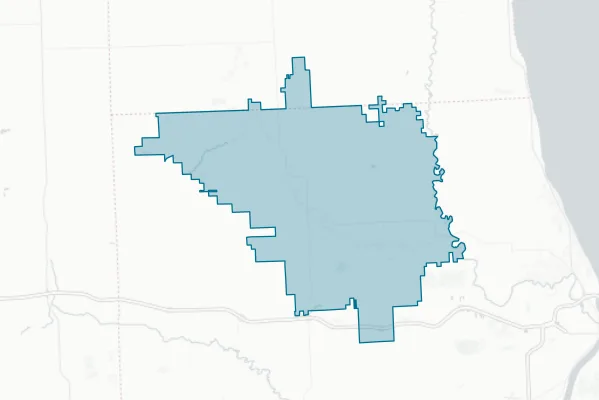 Yale Public School District — detail map