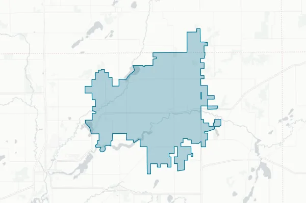 Mendon Community Schools — detail map