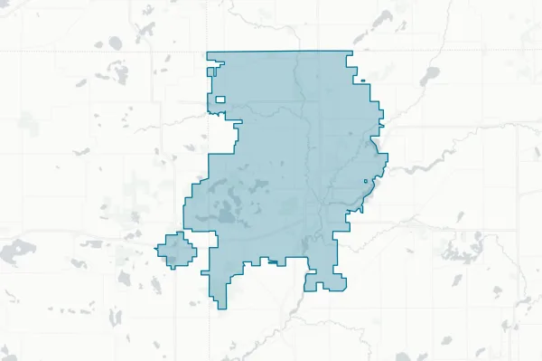 Three Rivers Community Schools — detail map