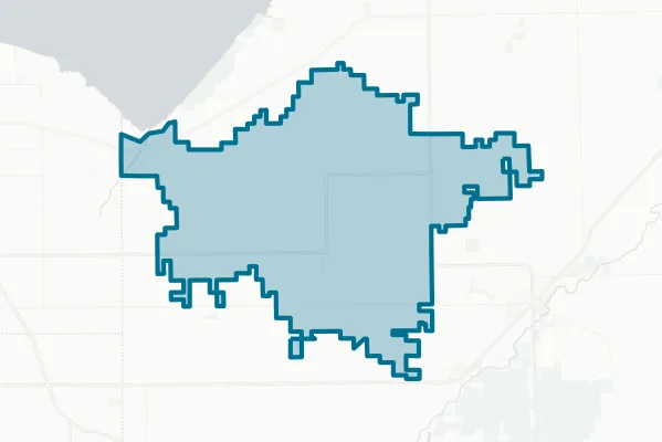 Akron-Fairgrove Schools — detail map