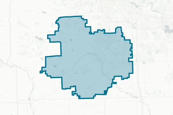 Saline Area Schools — detail map