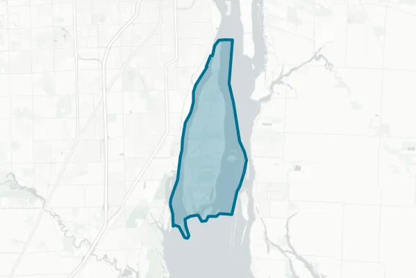 Grosse Ile Township Schools — detail map