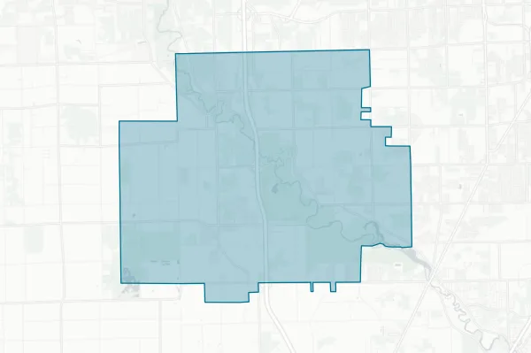 Huron School District — detail map