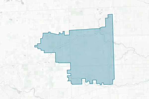Plymouth-Canton Community Schools — detail map