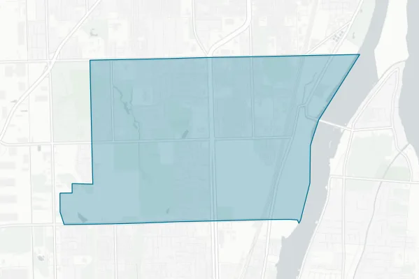 Riverview Community School District — detail map