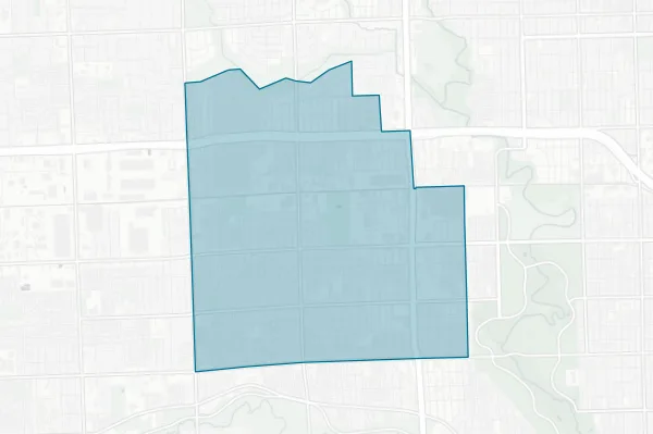 South Redford School District — detail map