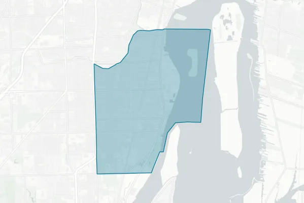 School District of the City of Wyandotte — detail map