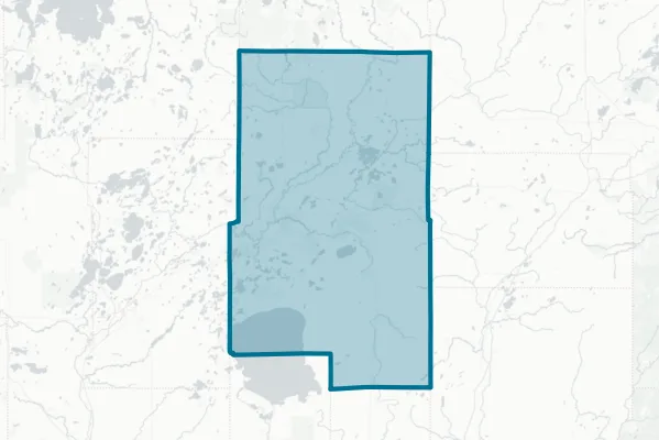 Aitkin County — detail map