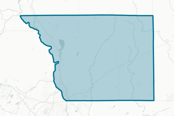 Benton County — detail map