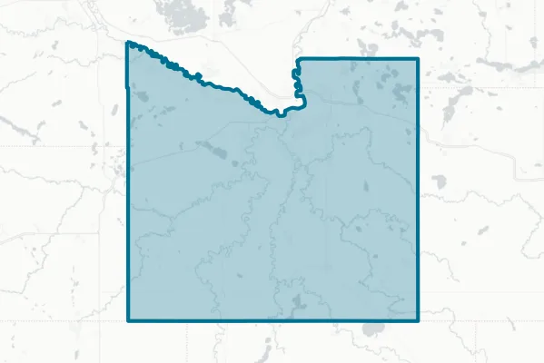 Blue Earth County — detail map