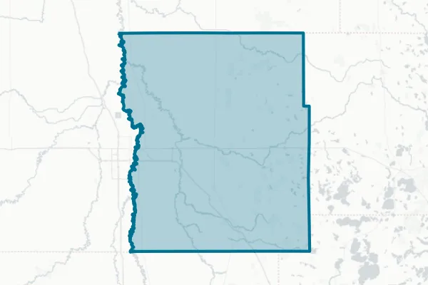 Clay County — detail map