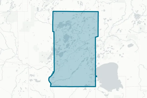 Crow Wing County — detail map