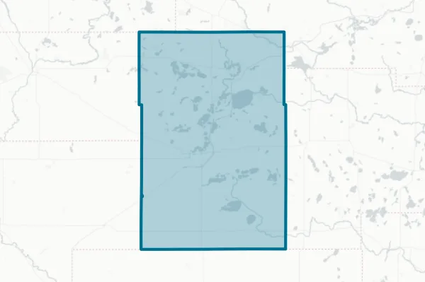 Kandiyohi County — detail map