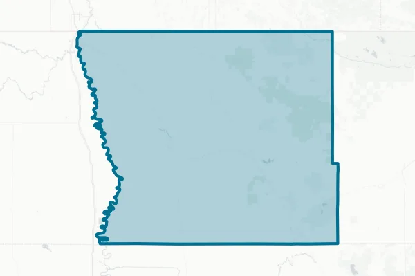 Kittson County — detail map
