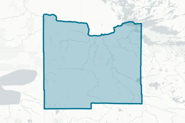 Koochiching County — detail map