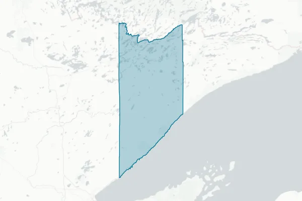 Lake County — detail map
