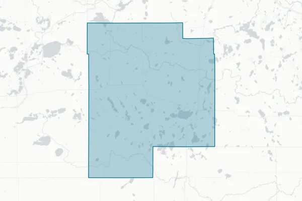 Meeker County — detail map