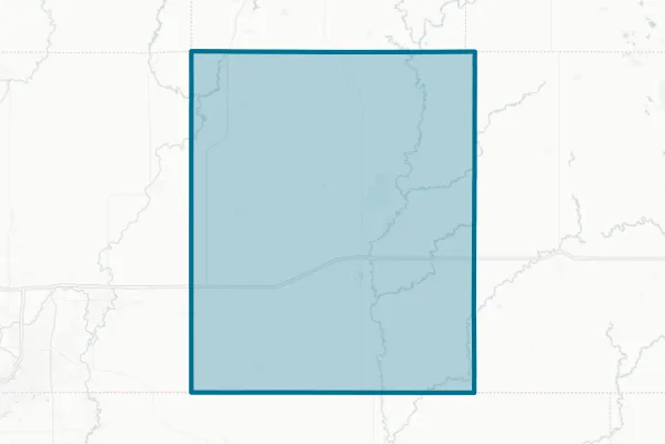 Rock County — detail map