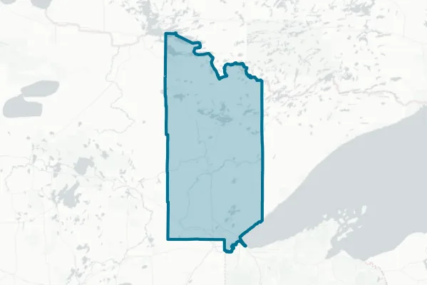 St. Louis County — detail map