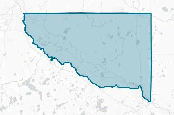 Sherburne County — detail map