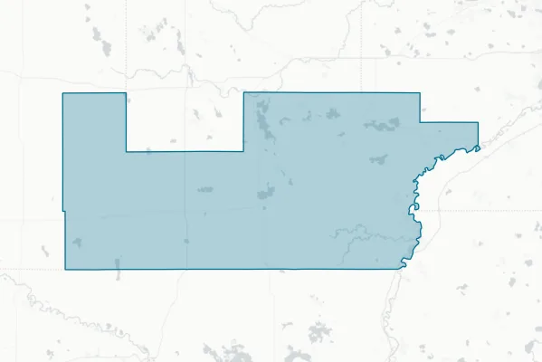 Sibley County — detail map