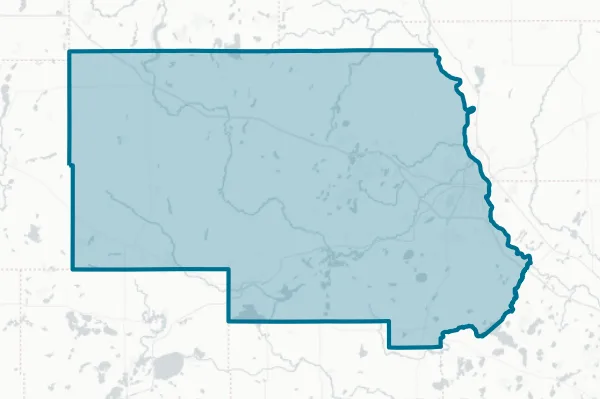 Stearns County — detail map