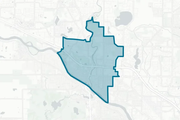 City of Anoka — detail map