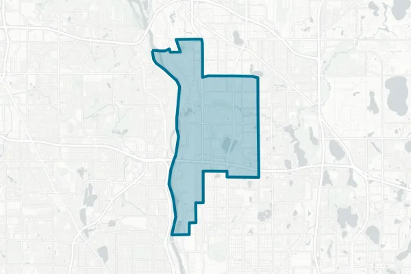 City of Fridley — detail map