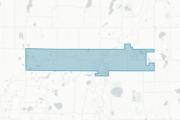 City of St. Francis — detail map
