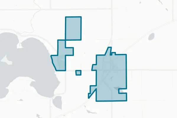 City of Blackduck — detail map