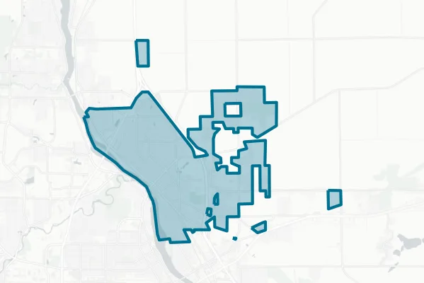 City of Sauk Rapids — detail map